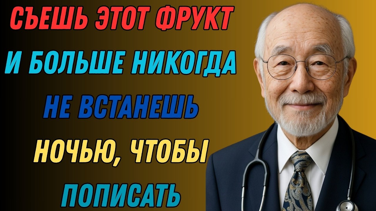 Японский врач назвал 5 фруктов, которые избавят вас от ночных походов в туалет!