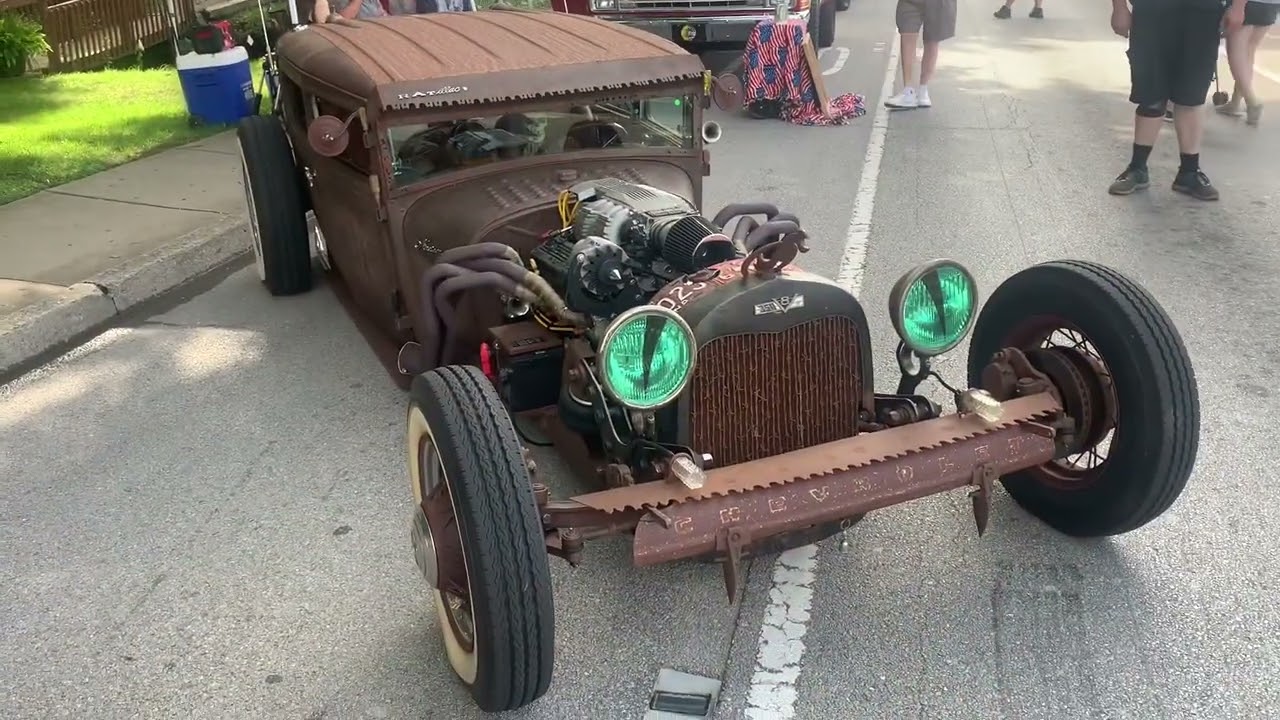 2022 rat rods at cruisin the heartland car show in elisabethtown, ky