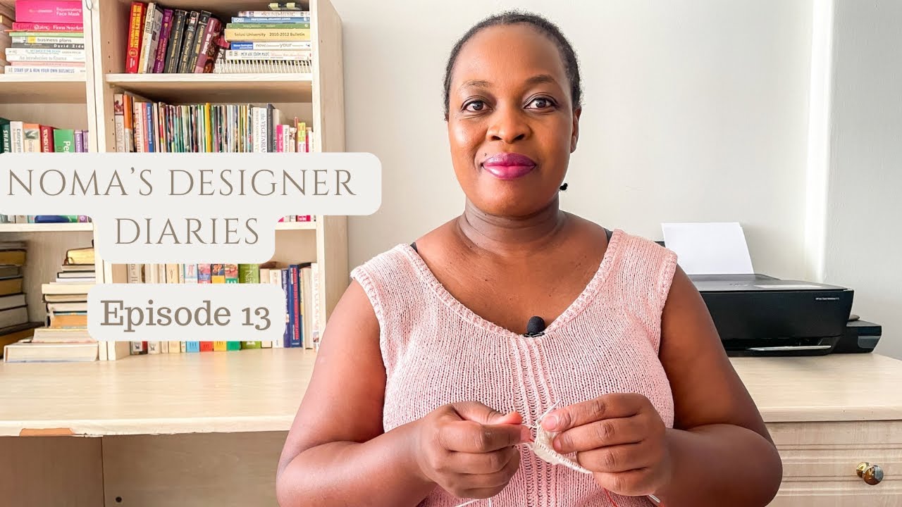 Two New Patterns + Current Works In Progress - Noma’s Designer Diaries Episode 14