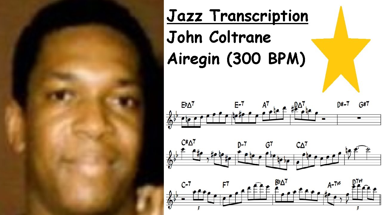 John Coltrane Transcription - Airegin