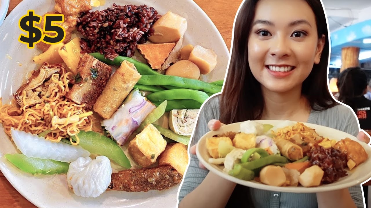 $5 ALL YOU CAN EAT VEGAN BUFFET, HANOI VIETNAM