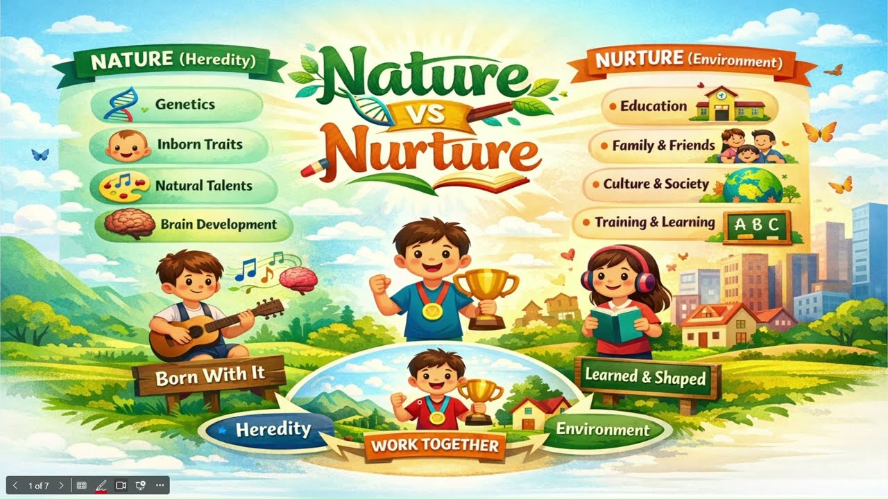 Nature vs Nurture ||B.Ed, M.Ed, CTET, UPTET, & for all Other TETs||