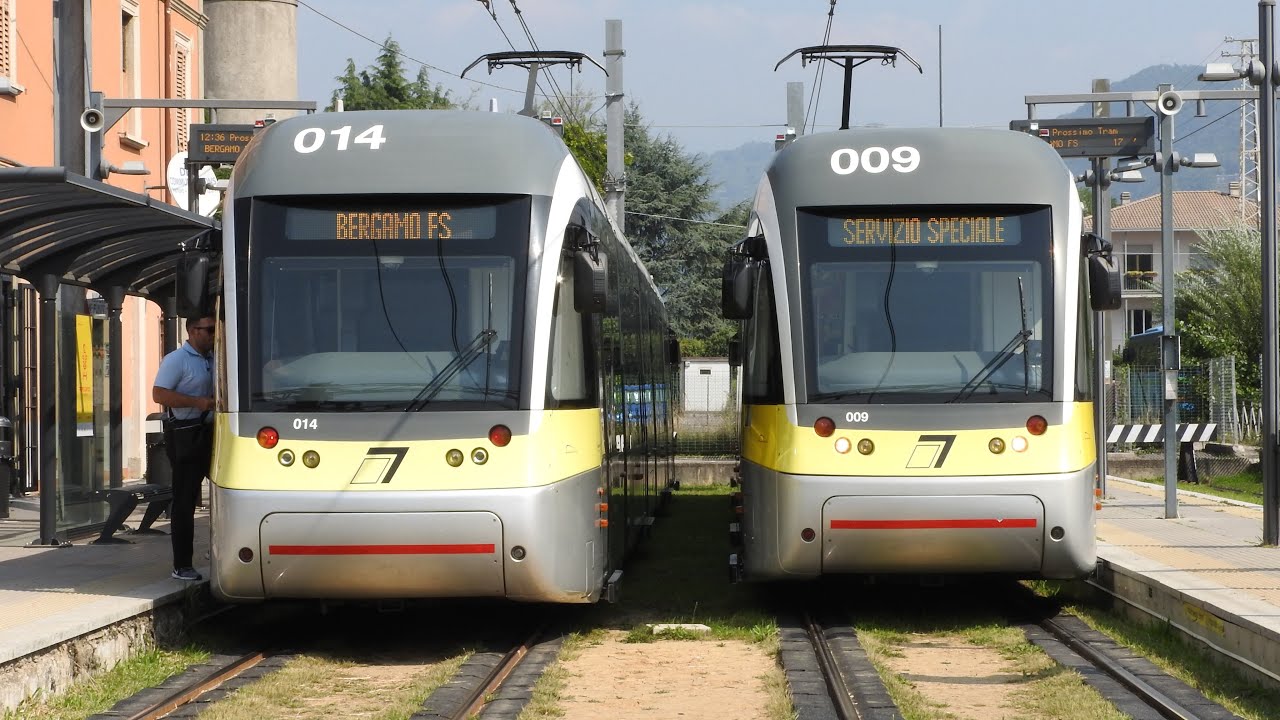 Tranvia di Bergamo: linea T1 da Bergamo FS a Albino