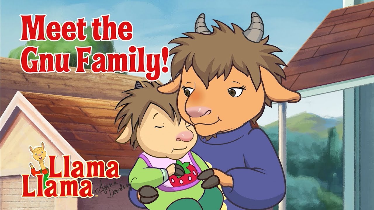 Meet the Gnu Family! | Llama Llama Season 2