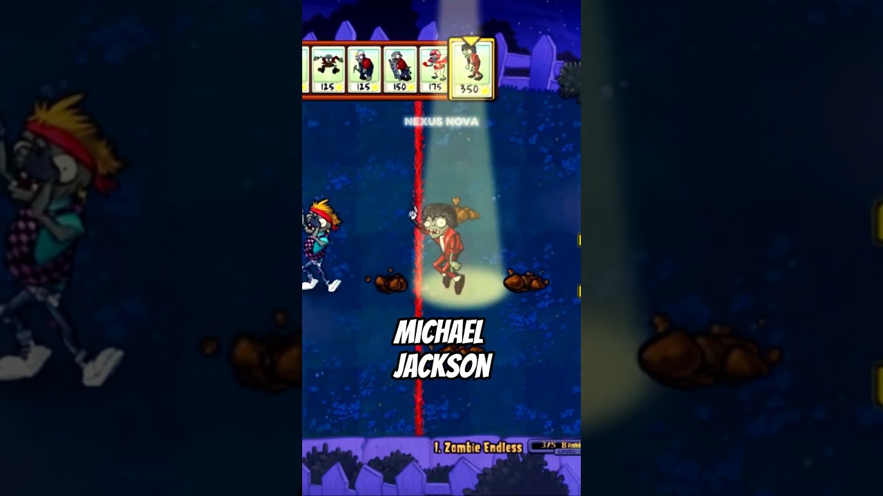 Michael Jackson in PvZ!