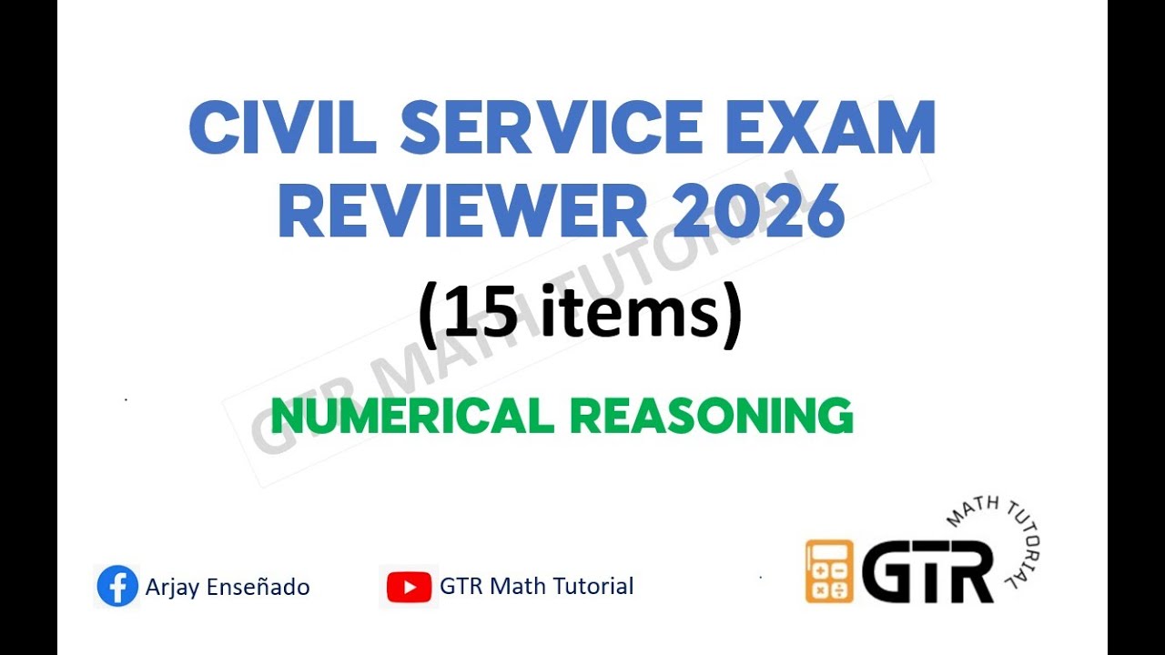 Civil Service Exam Reviewer 2026 Professional
