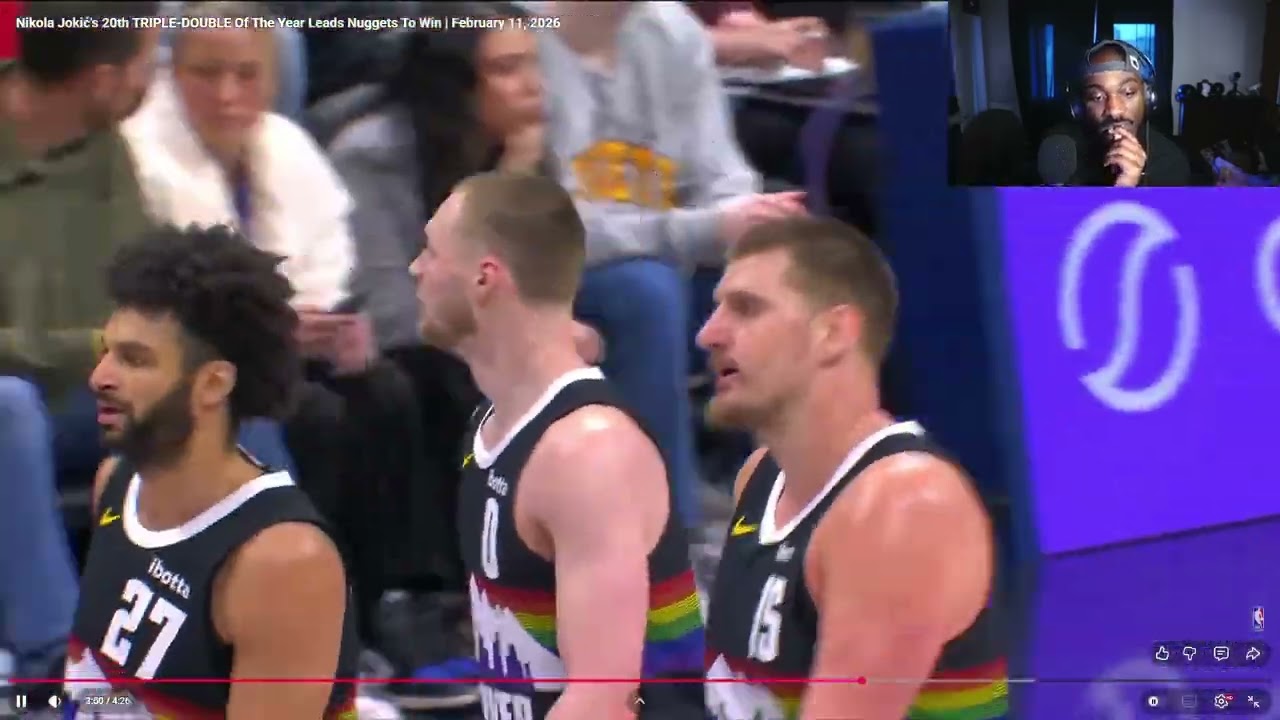 Nikola Jokić's 20. TRIPLE-DOUBLE führen die Nuggets zum Sieg | 11. Februar 2026