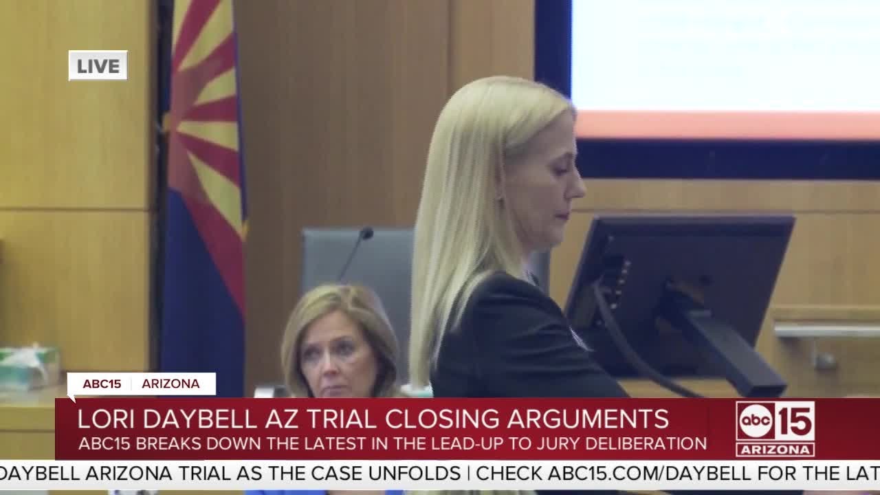 Prosecutor delivers closing arguments in Lori Daybell case