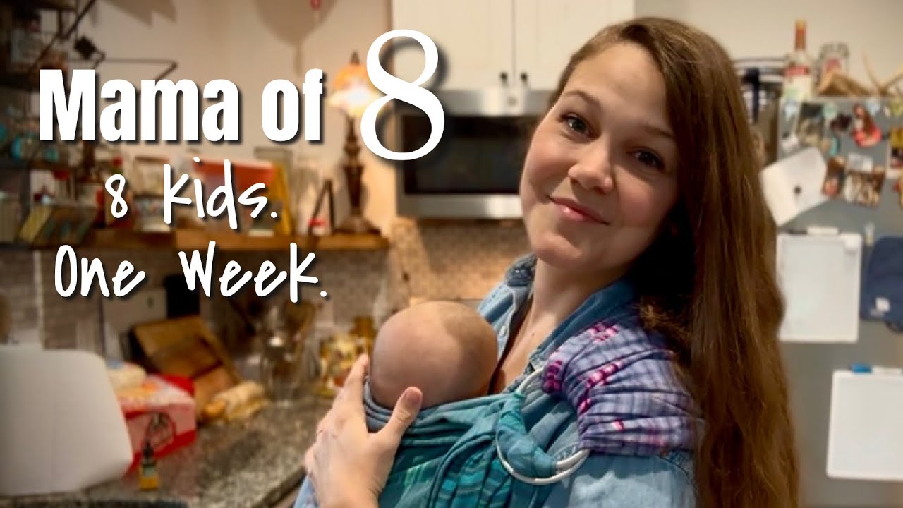 A Week in the Life of a Mom of 8 | Birthday, Groceries, Lent & Baking #largefamilyvlog #reallifevlog