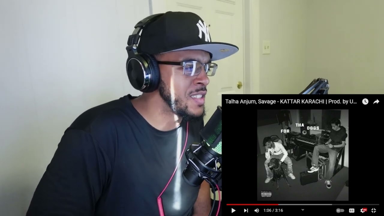 Talha Anjum, Savage - KATTAR KARACHI (REACTION!!)