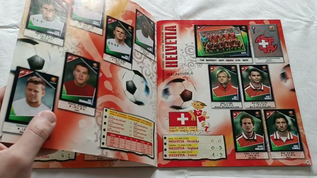 Panini UEFA Euro Portugal 2004  -  100% Complete