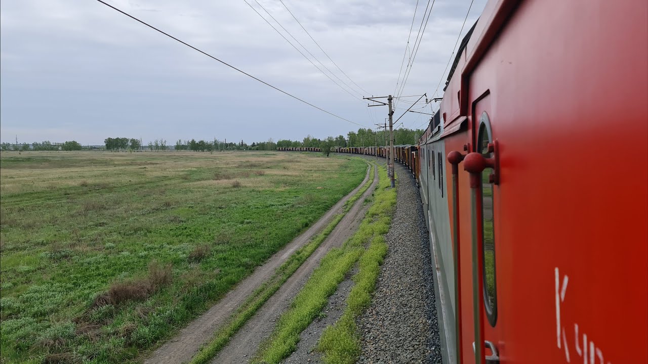 Поездка в кабине 2ЭС6
