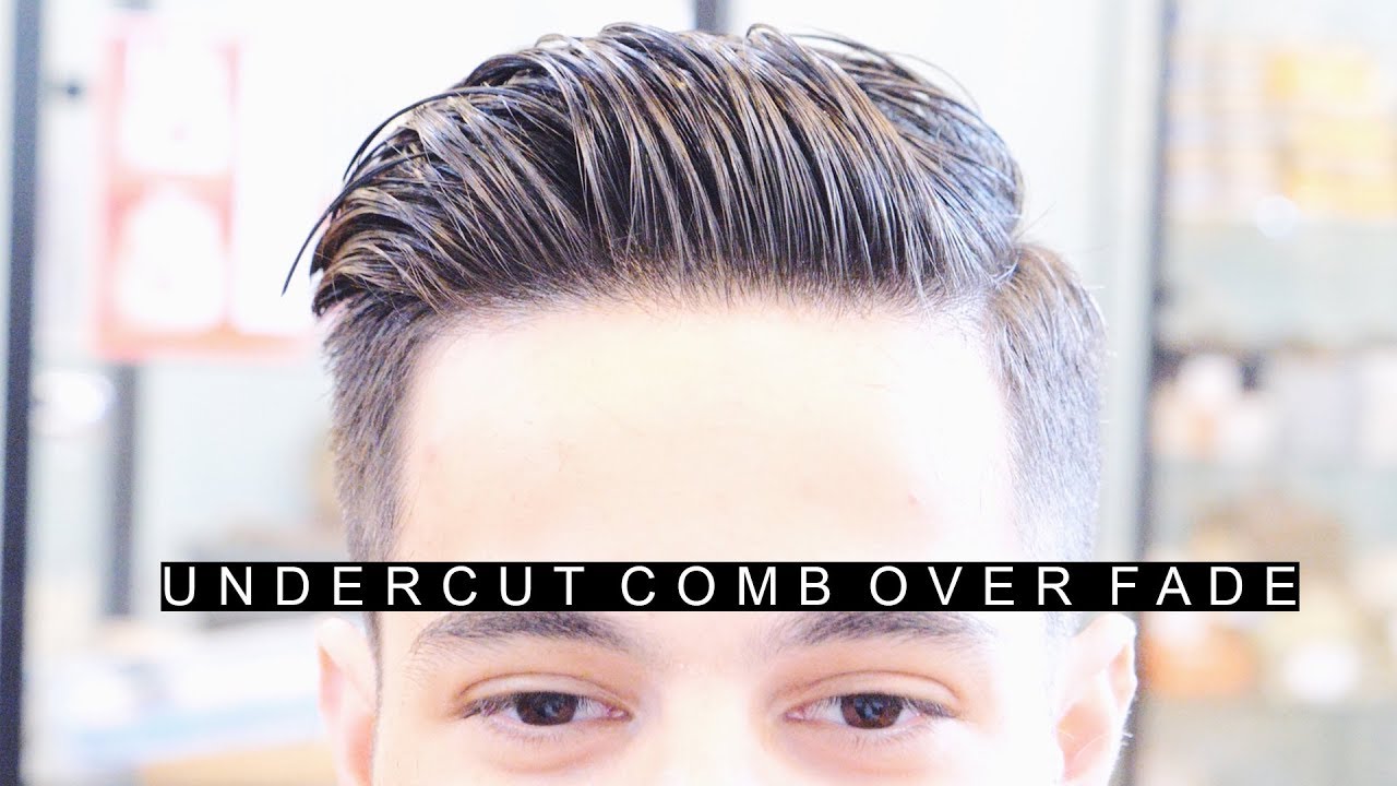 Professional Undercut Comb Over Fade Hairstyle | The Best Side Part Haircut | Easy Hair For Men
