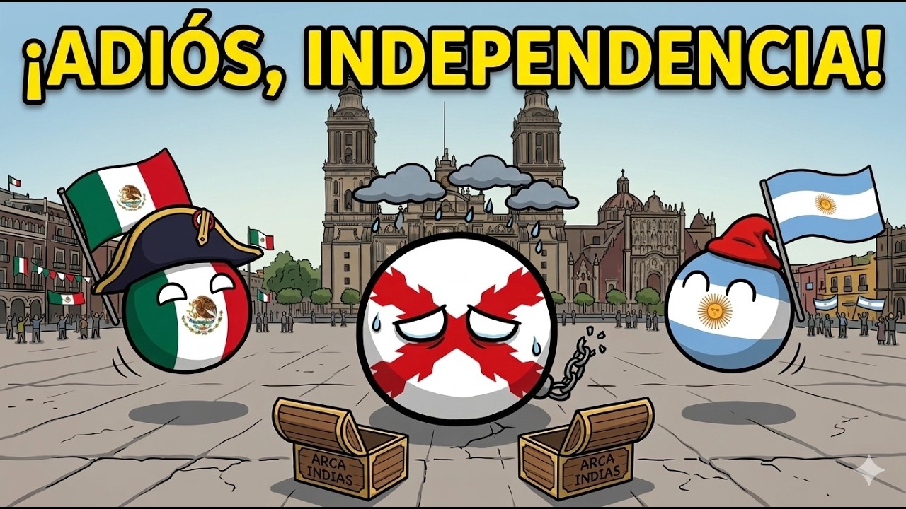 ⁣Caída del imperio español