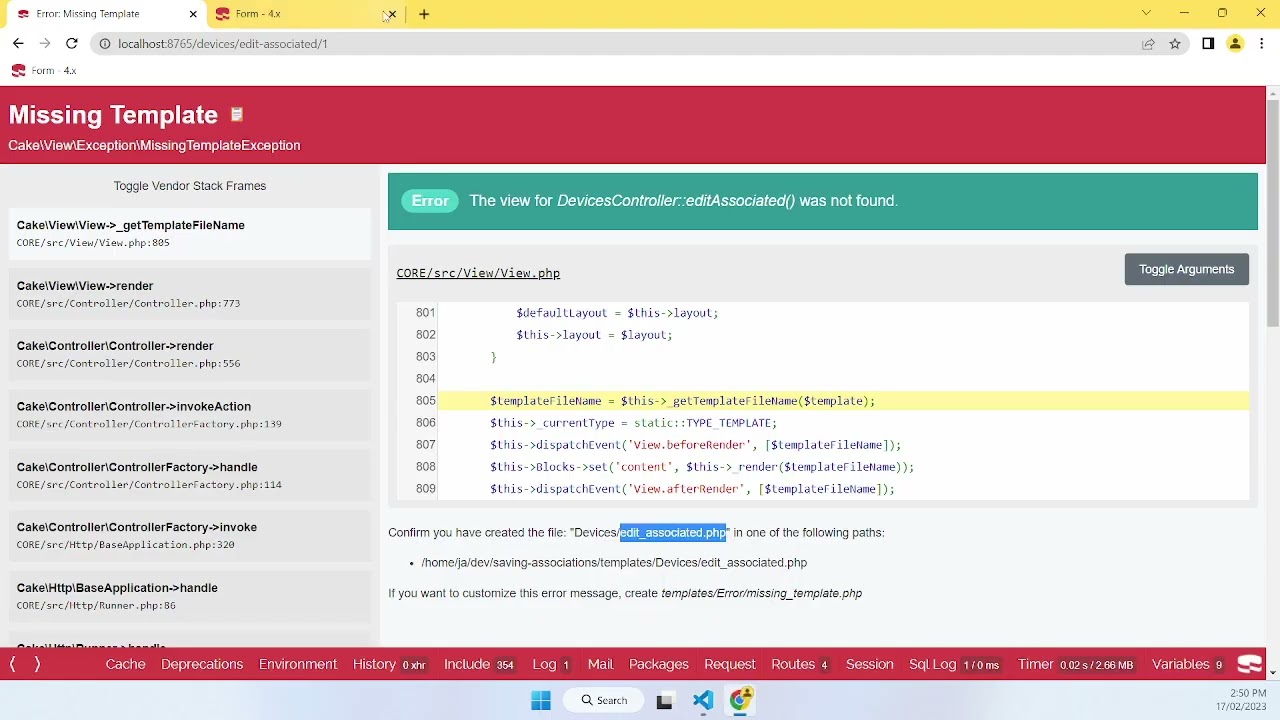 CakePHP 4 - Creating a Form to Edit Multiple Levels of Associated Data