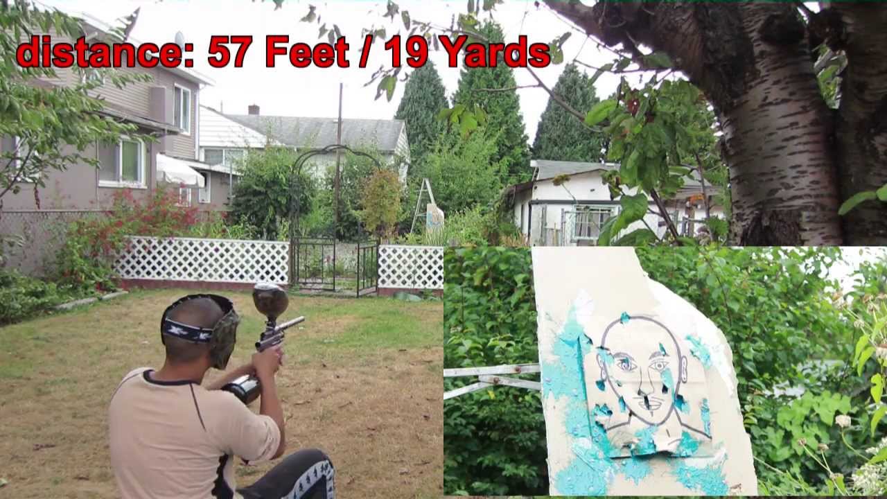 Empire Resurrection Autococker Shooting Accuracy Test