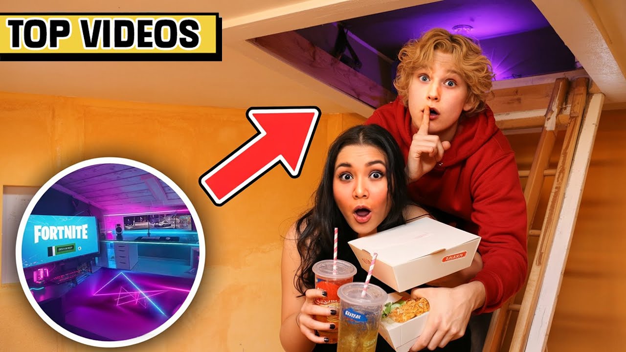 HIDING in Our SECRET ROOM From Our Siblings! 😱🏰 | NEN Family