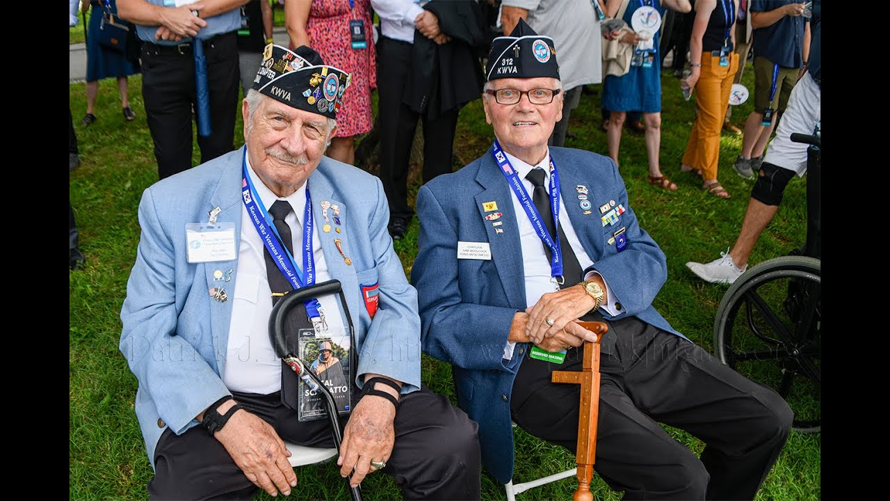 Korean War Veterans Memorial “Wall of Remembrance” Dedication Ceremony 27 July 2022