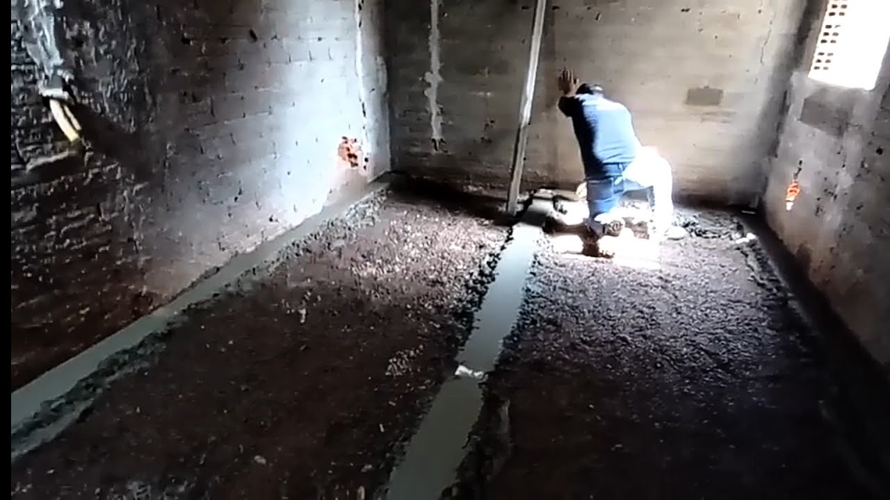 Iniciamos a concretagem de contrapiso da obra!!