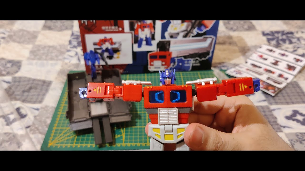 Unboxing and Review - Transfomers Optimus Prime Jinbao (KO) from Aliexpress