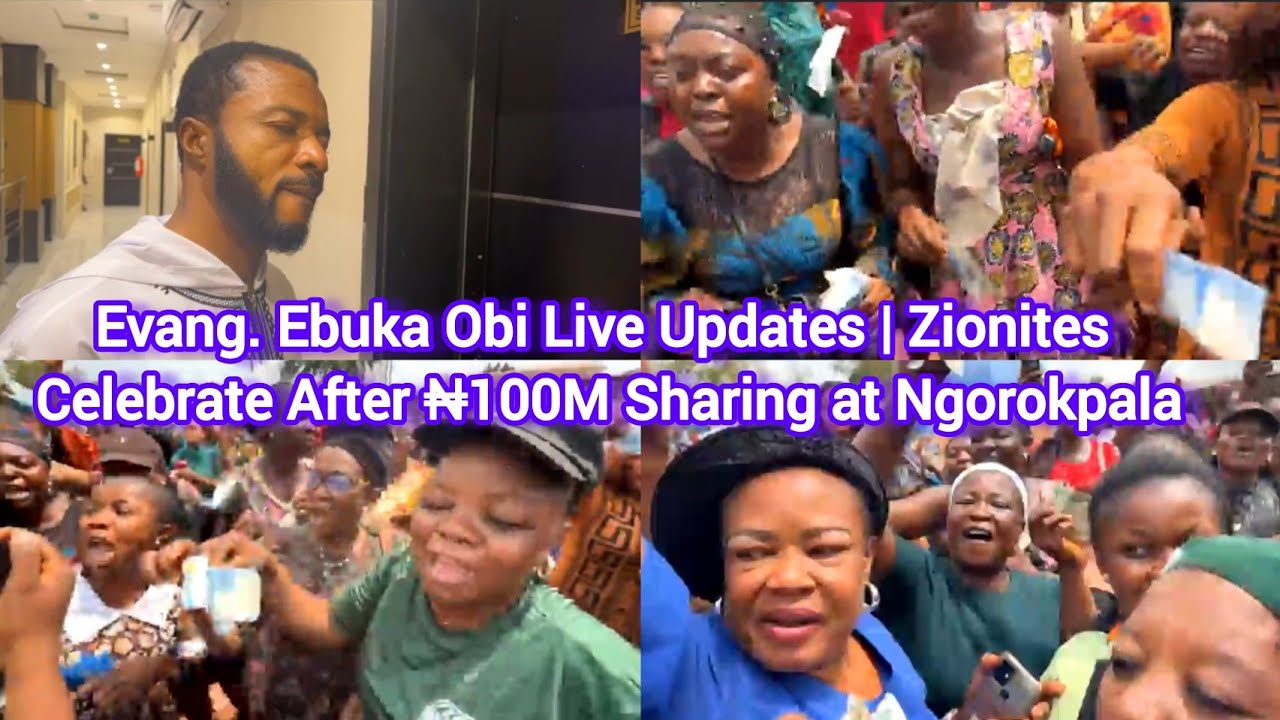 Evang. Ebuka Obi Live Updates | Zionites Celebrate After ₦100M Sharing at Ngorokpala