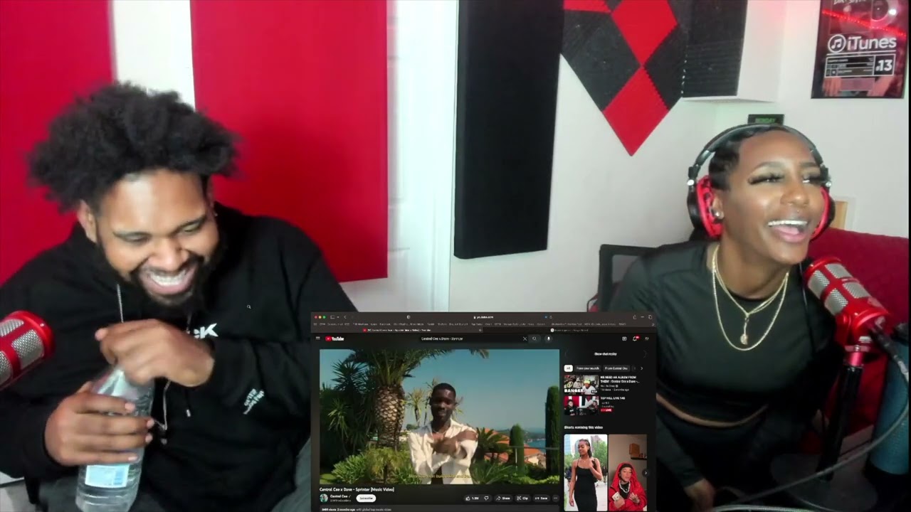 CENTRAL CEE & DAVE SPRINTER VIDEO REACTION
