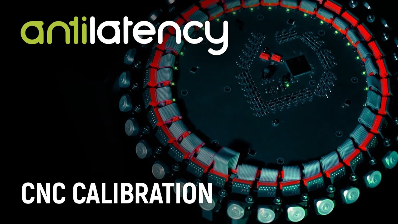 CNC calibration - Antilatency positional tracker calibration at the factory