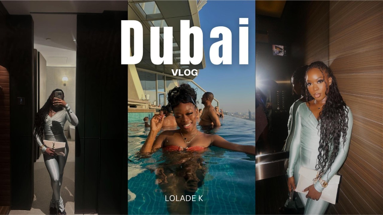 Dubai Travel Vlog -  Nammos Beach Club, Gold Souk, Dinner in the Sky & More