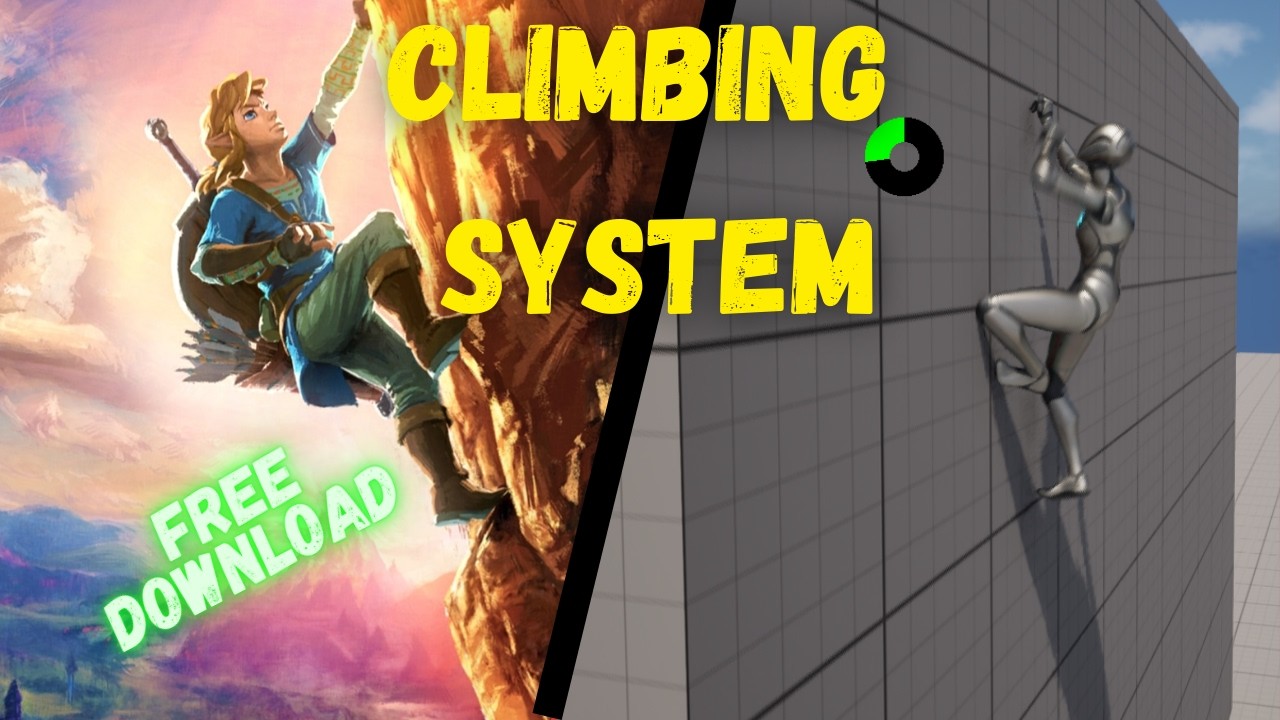 I Made A Zelda BOTW Style Climbing System In The UE5!
