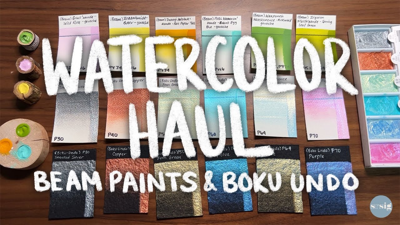 Watercolor Haul! | Beam Paints 