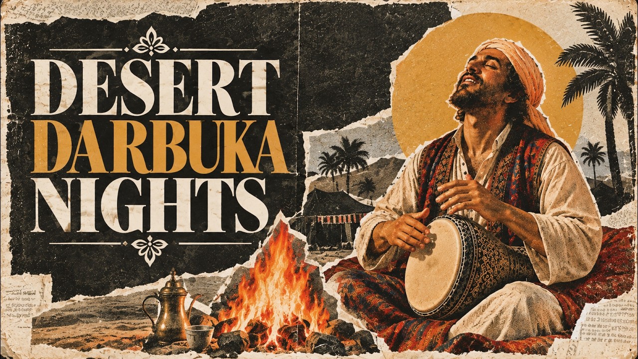 Desert Darbuka Nights | Hypnotic Arabic Music to Dance