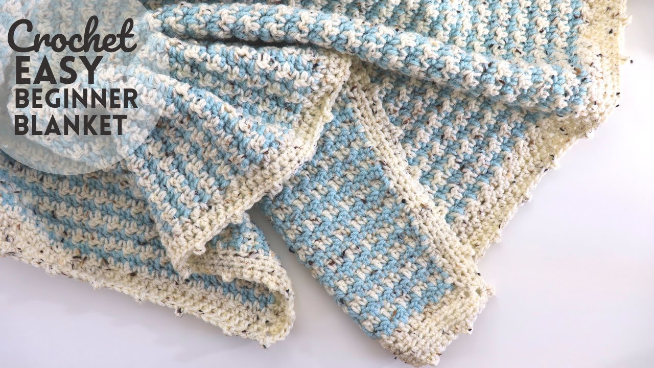 Crochet Easy And Quick Beginner Blanket