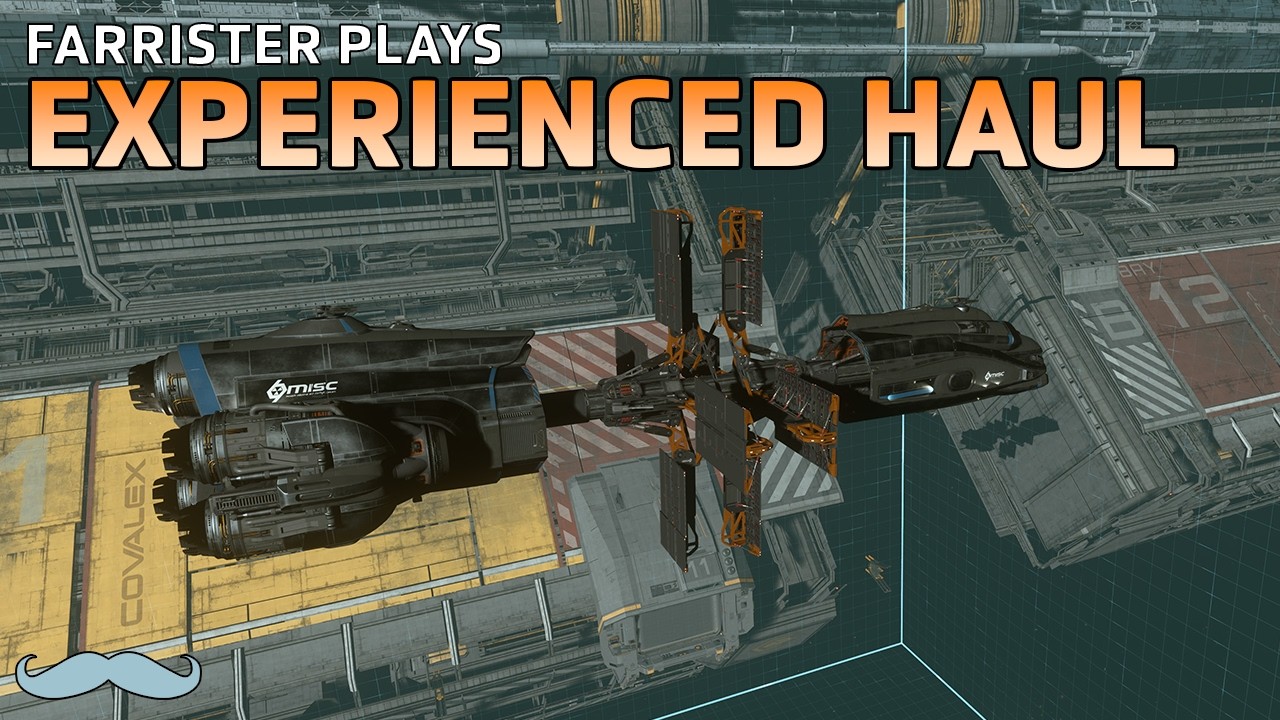 Грузоперевозки по контрактам ранга &laquo;Опытный&raquo; на Hull C | Star Citizen 4.10, геймплей в 4K
