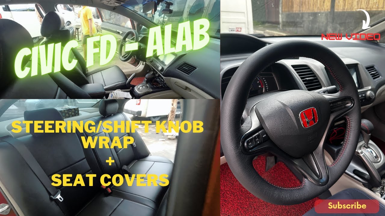 Honda Civic FD | ALAB Seat Covers by Seatmate Auto Interiors Mandaluyong Branch