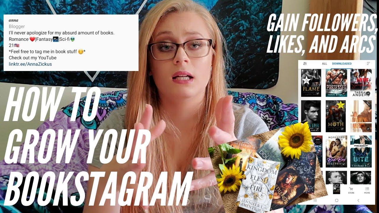 How to Grow Your Bookstagram Account / Becoming a Successful Bookstagramer / BookTube