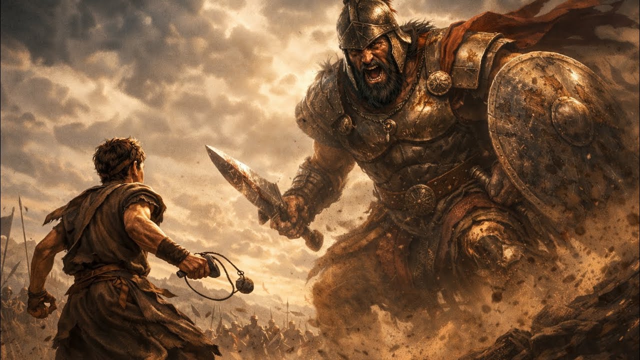 DAVi vs GOLIAS: A BATALHA QUE PAROU UMA NAÇÃO | HISTÓRIA COMPLETA | HISTÓRIA BÍBLICA 