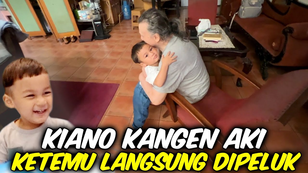 KIANO SAYANG BANGET SAMA AKI JOHNNY . DIPELUK, DICIUM TRUS ..