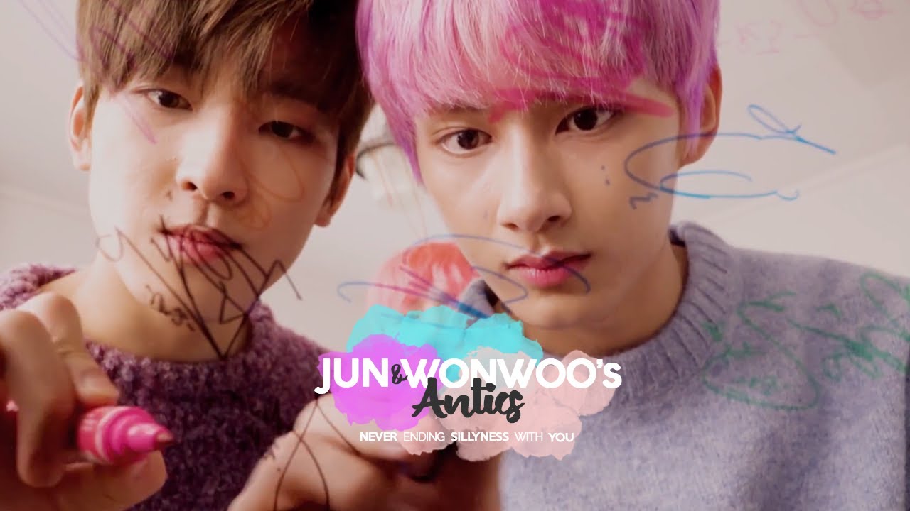 2017 Jun and Wonwoo's Antics (HAPPY NEW YEAR)