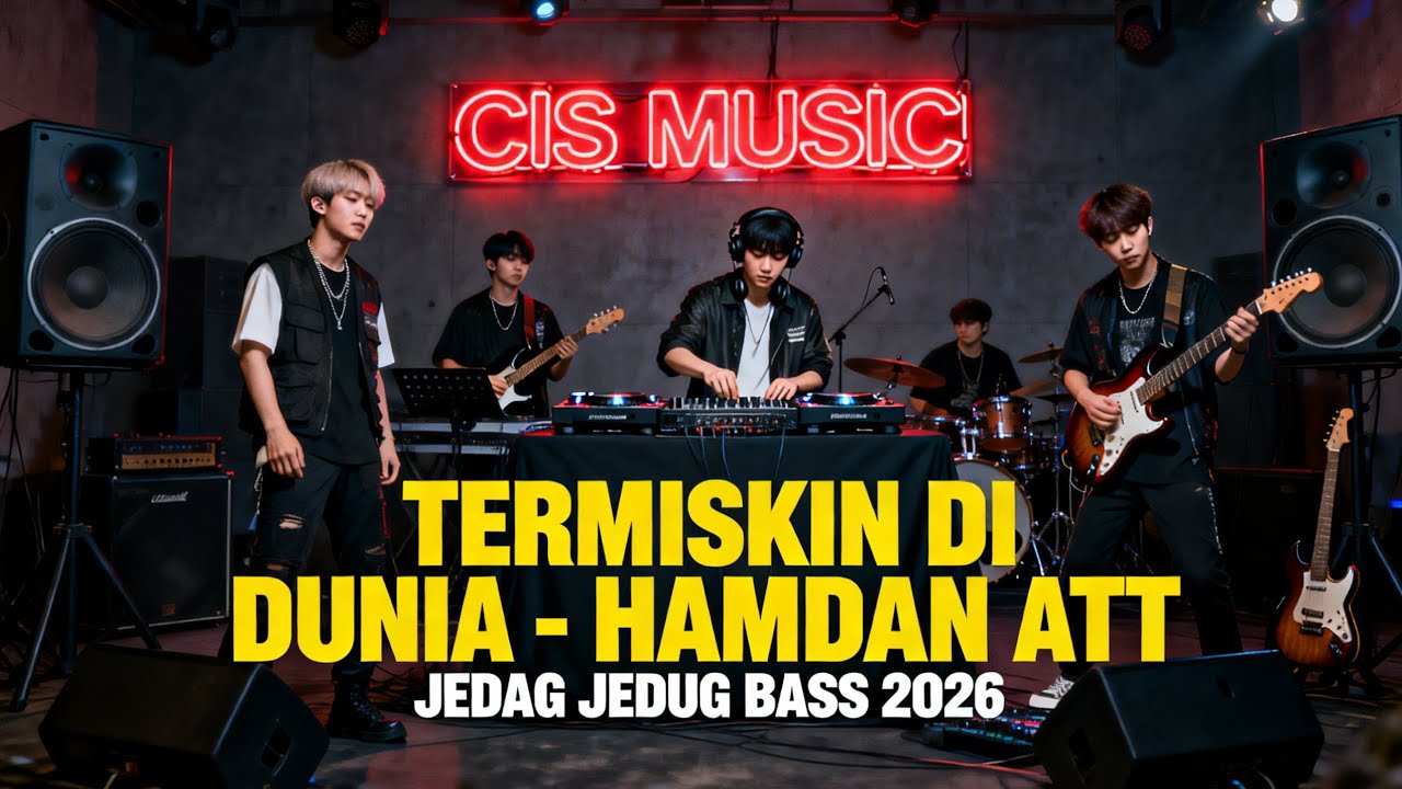 DJ TERMISKIN DI DUNIA – HAMDAN ATT | VERSI JEDAG JEDUG BASS BY DJ CIS MUSIC | VIRAL TIKTOK 2026