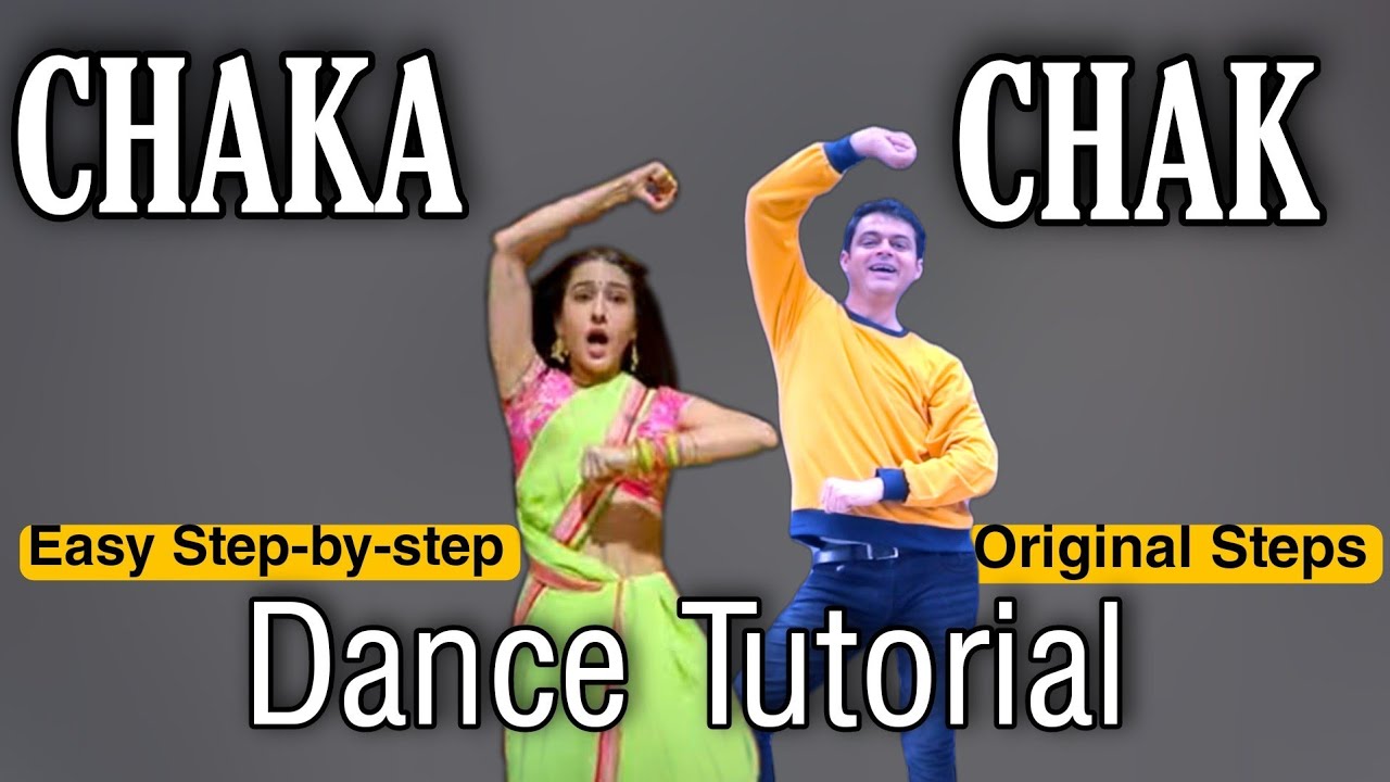 Chaka Chak TUTORIAL with Music | Same Choreography | Easy Step by step dance Tutorial Parveen sharma
