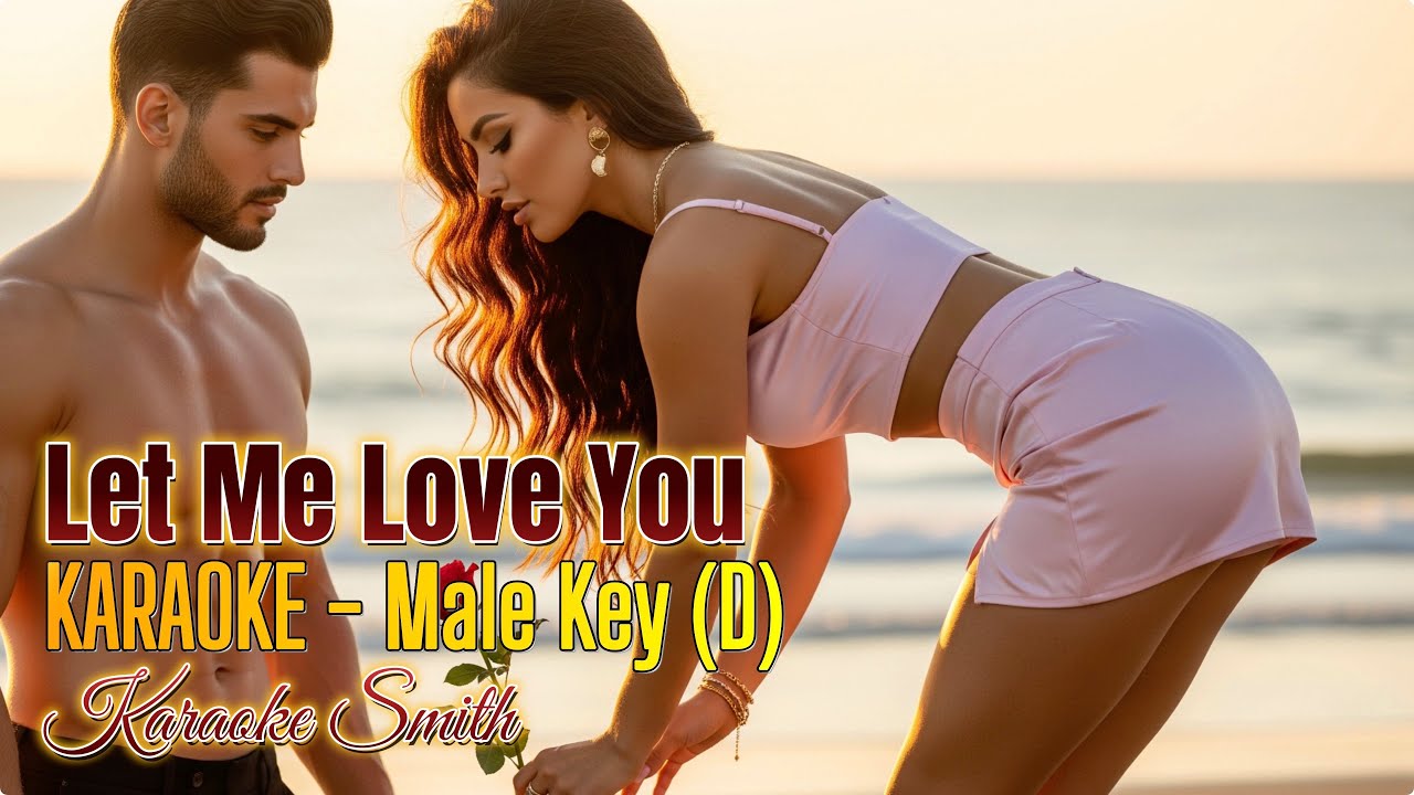 🎤 KARAOKE | ✨ Let Me Love You | Karaoke Version 🎶💖 Slow Bolero