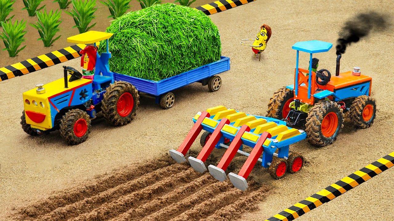 Top Most Creative Turn Old Hoe into Powerful Plough Blade | Secret Technology | HP Mini DIY Tractor