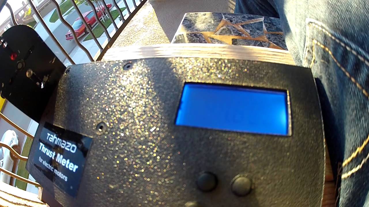 kw8 motor KOPTERWORX THRUST TEST  14*6 PROP