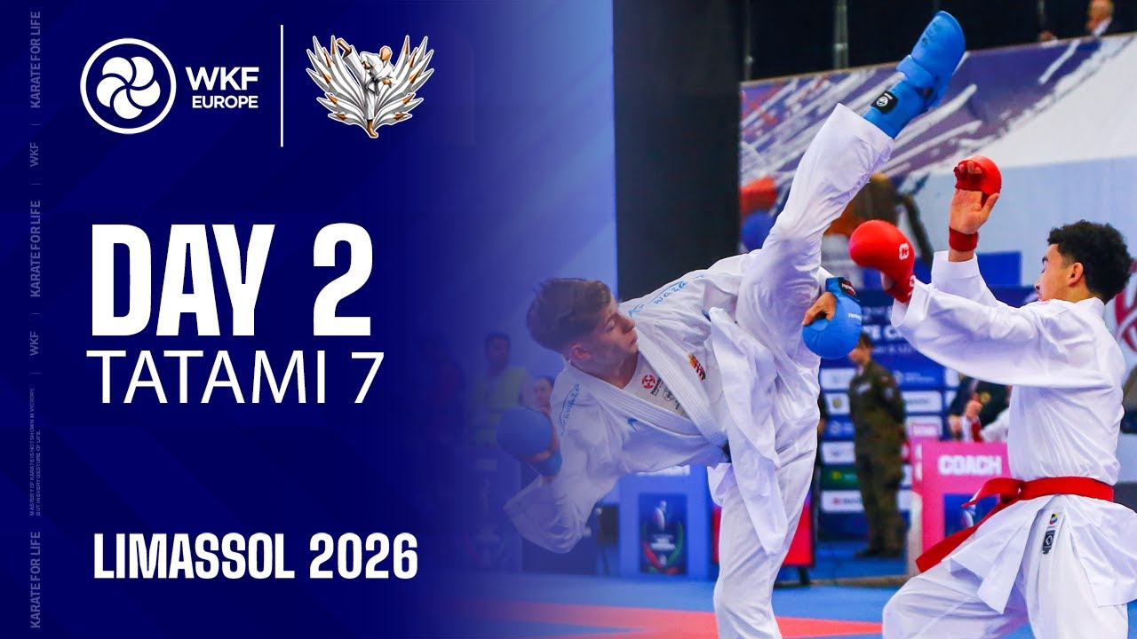 EKF KARATE  | Day 2 - Tatami 7 | EKF Cadet, Junior & U21 Championships