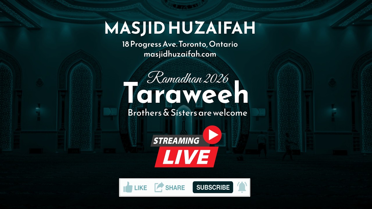 22 Taraweeh | Ramadan 1447/2026