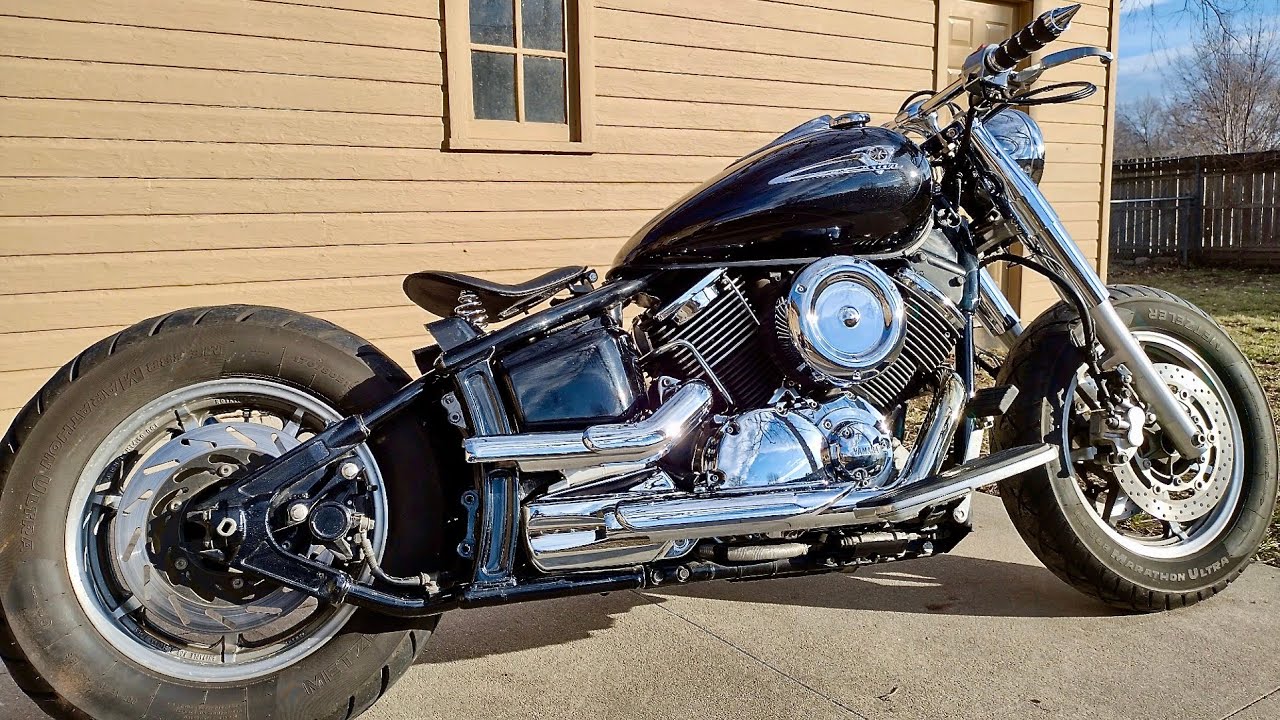 Yamaha V-Star 1100 / Budget Bobber Review