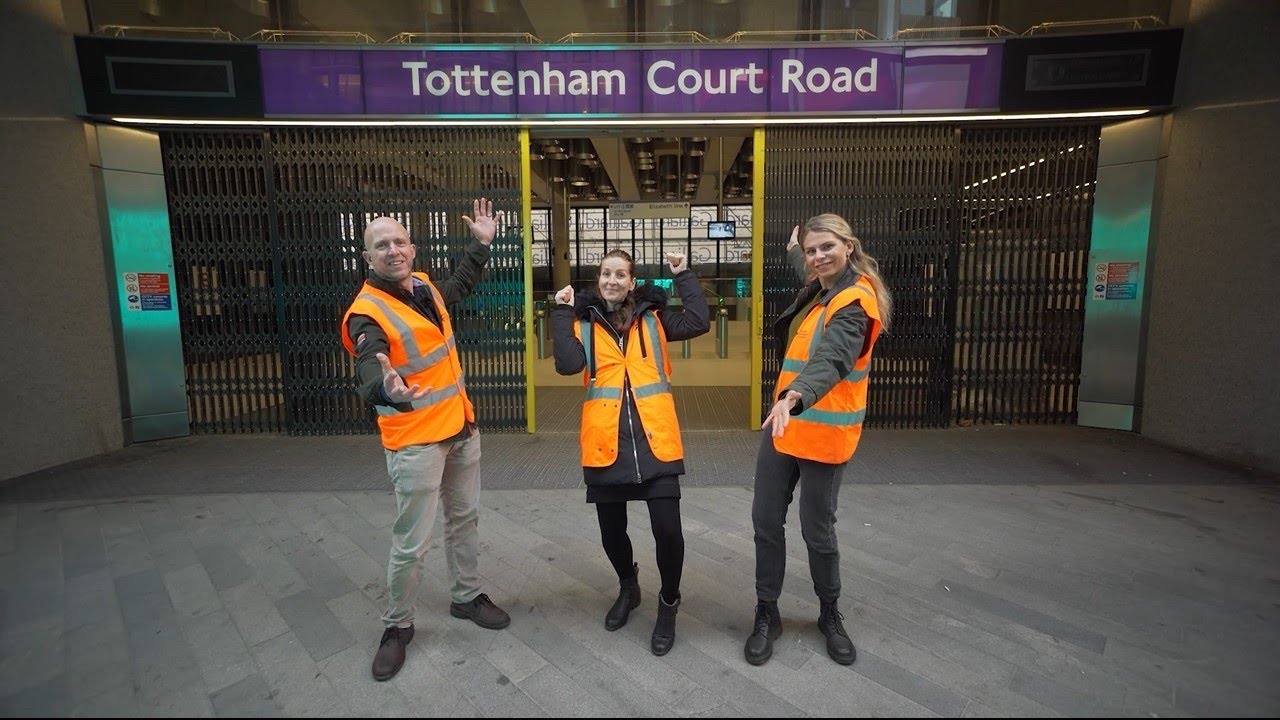 Elizabeth line: First look at Tottenham Court Road Station | Hidden London Hangouts (S04E15)