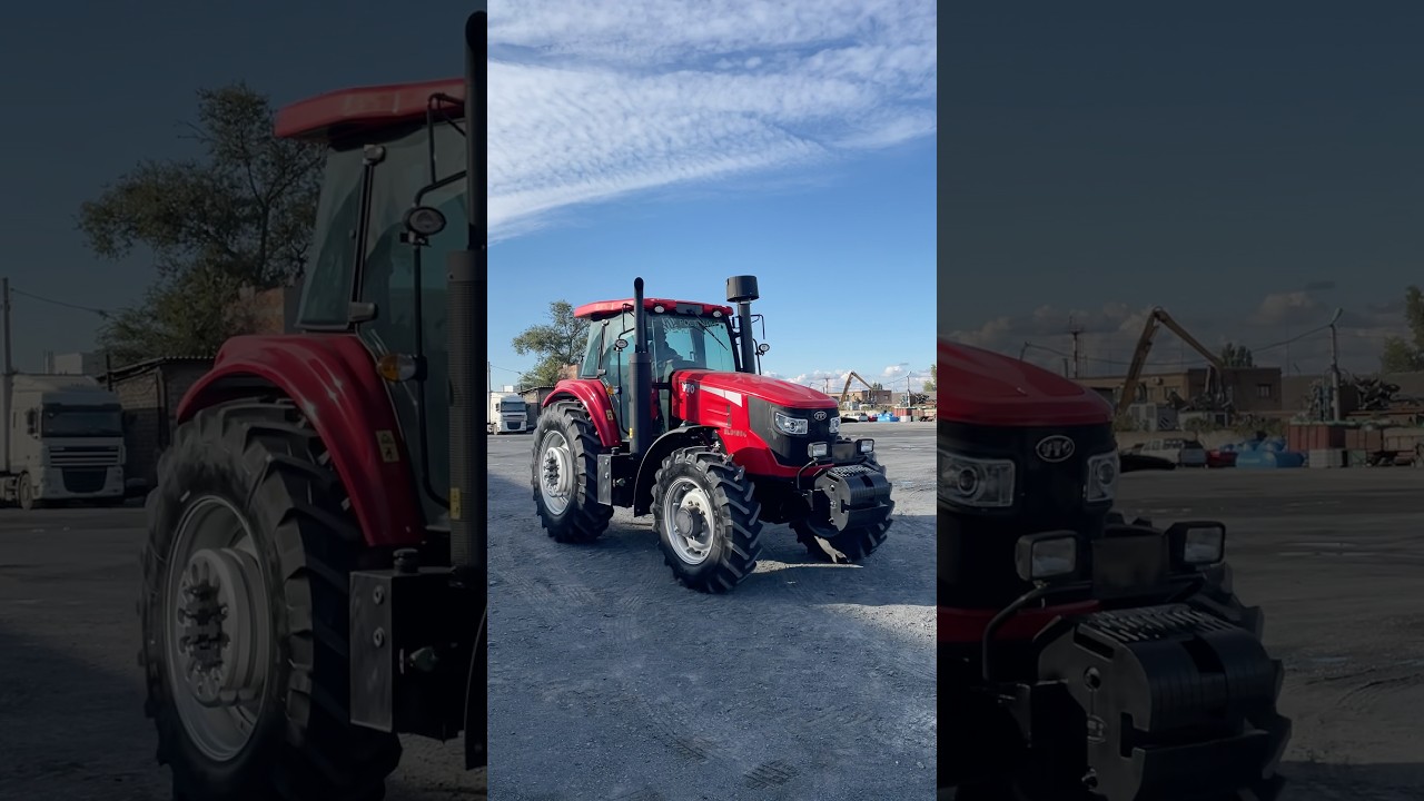 Трактор YTO 1604 #yto #трактор #кировец #мтз #ростсельмаш #юмз #т150 #дт75 #сельскоехозяйство #хтз