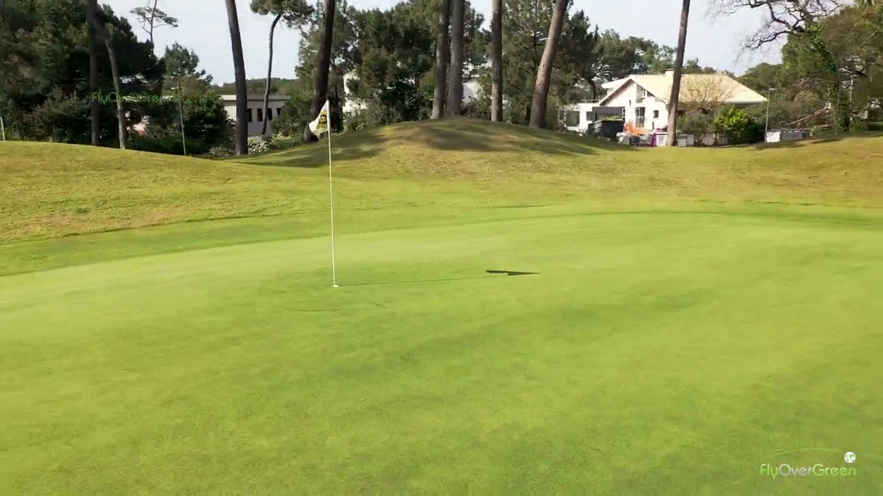 Golf De Chiberta - drone aerial video - Imperatrice - Hole#01