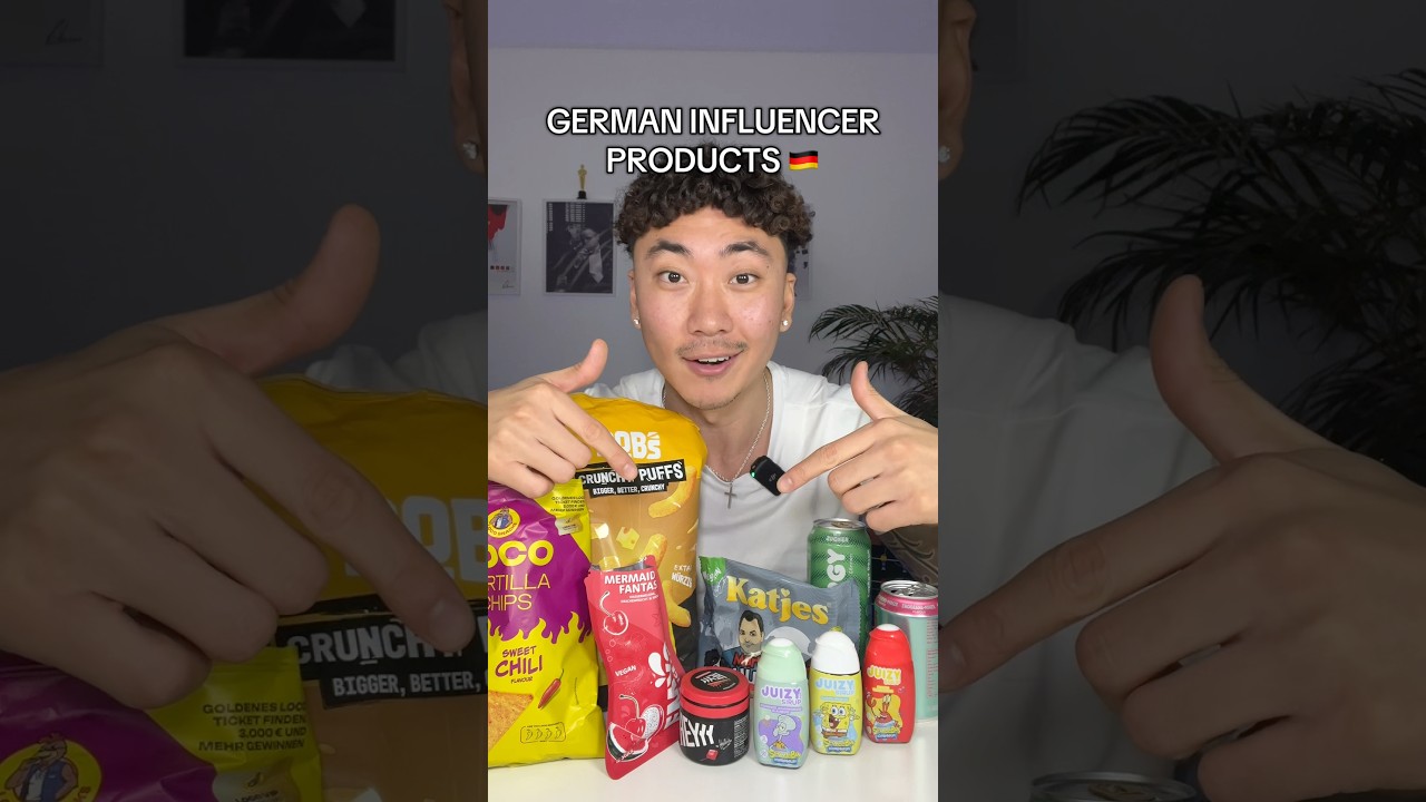 American Tries German Influencer Products 🇩🇪 